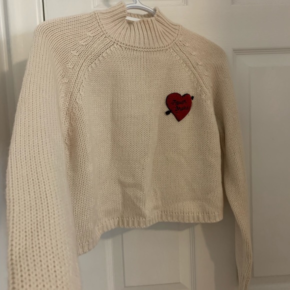 Forever21 Crop Top Turtleneck Sweater - Picture 3 of 6